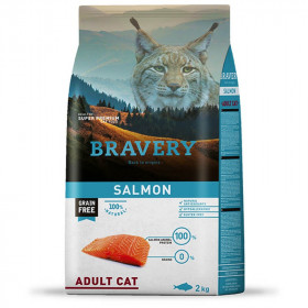 Bravery Adult Cat Salmón 7 kg DETALLE EMPAQUE