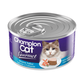 Champion Cat Gourmet Mousse de Salmón y Camarón