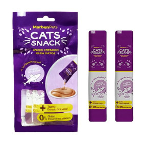 Cats Snack Tubito Cremoso Salmón CON DETALLE