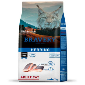 Bravery Adult Cat Herring 2 kg DETALLE EMPAQUE