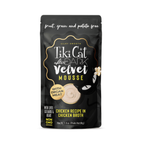 Tiki Cat Pouch After Dark Velvet Mousse Pollo