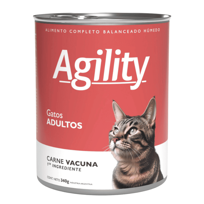 Agility Lata Gato Sabor Carne Vacuno