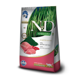 N&D Spirulina Cerdo Feline Castrado