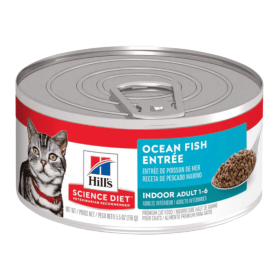 Hill's Science Diet Lata Adult Indoor Ocean Fish Entrée