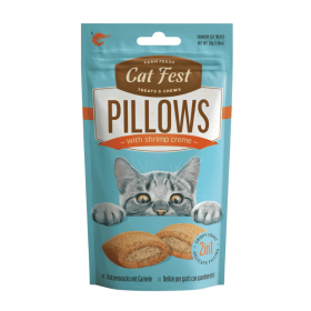 Cat Fest Pillows Salmon Creme