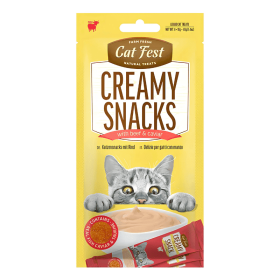 Cat Fest Creamy Snacks Caviar Ternera