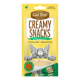 Cat Fest Creamy Snacks Caviar Pollo