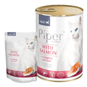 Piper Alimento Húmedo Gato Adulto Salmón