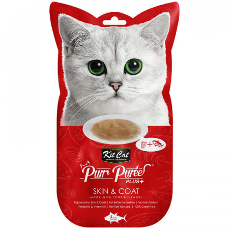 Kit Cat Purr Plus Piel y Pelaje Atún