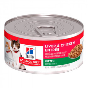 Hill's Science Diet Lata Kitten Liver & Chicken Entrée