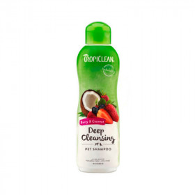 Tropiclean Shampoo Berry & Coco Limpieza Profunda