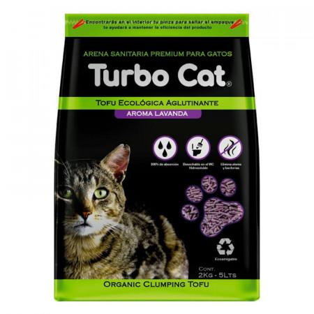 Turbo Cat Arena Tofu Ecológica