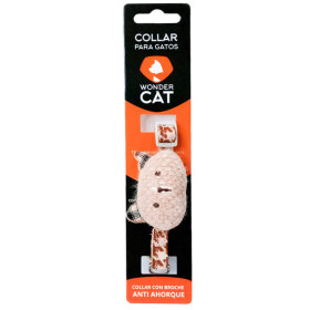 Wonder Cat Collar Oso Café