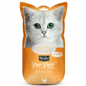 Kit Cat Purr Plus Piel y Pelaje Pollo CON DETALLE