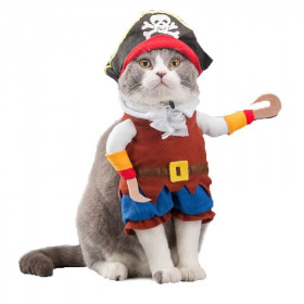 Disfraz de Pirata para Gatos