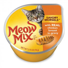 Meow Mix Pechuga de Pollo en Salsa